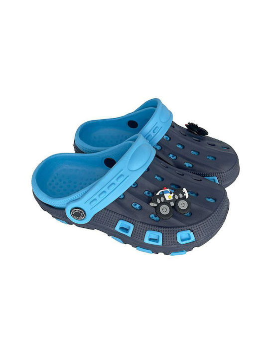 Summertiempo Children's Beach Clogs Light Blue