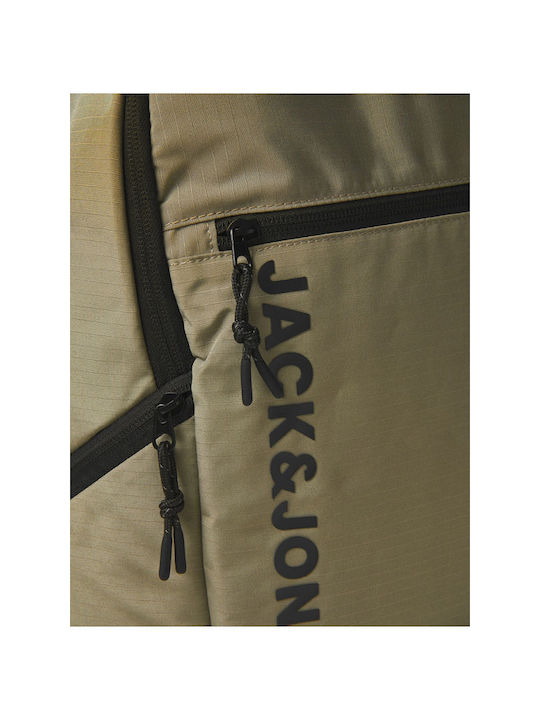 Jack & Jones Männlich Stoff Rucksack Khaki