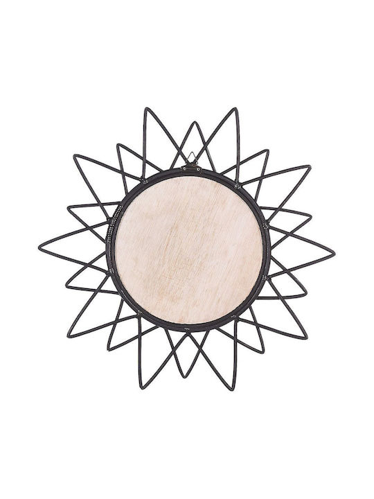 Wall Mirror 61 Cm Black Aroek