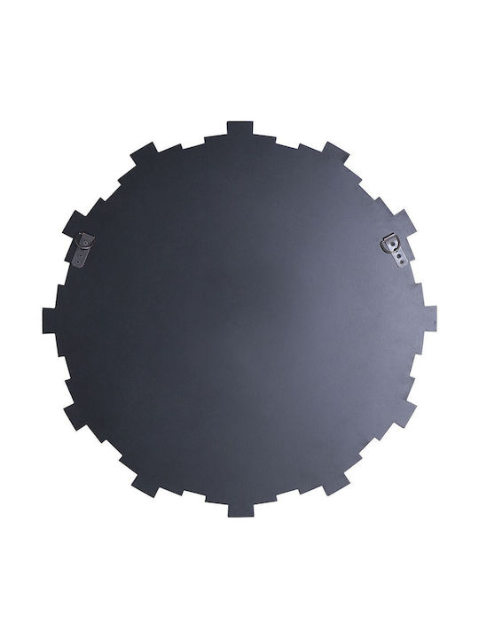 Oglindă de perete argintie de 70 cm Vire