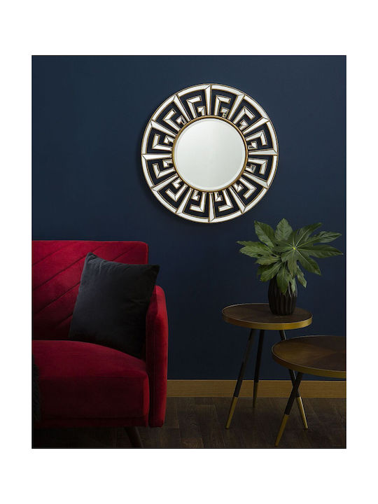 Gold Wall Mirror 70 Cm Flers