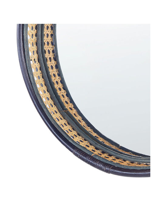 60 Cm Black Wall Mirror Daksa