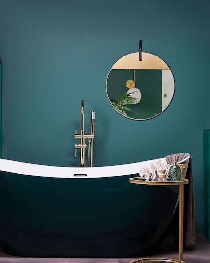 60 Cm Gold Wall Mirror Gurs