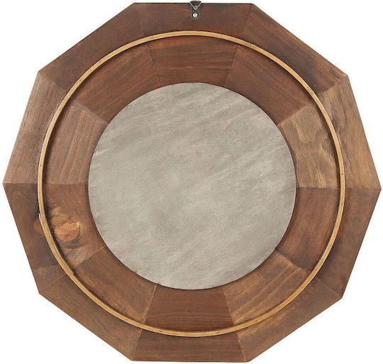 Brown 60 Cm Wall Mirror Asem