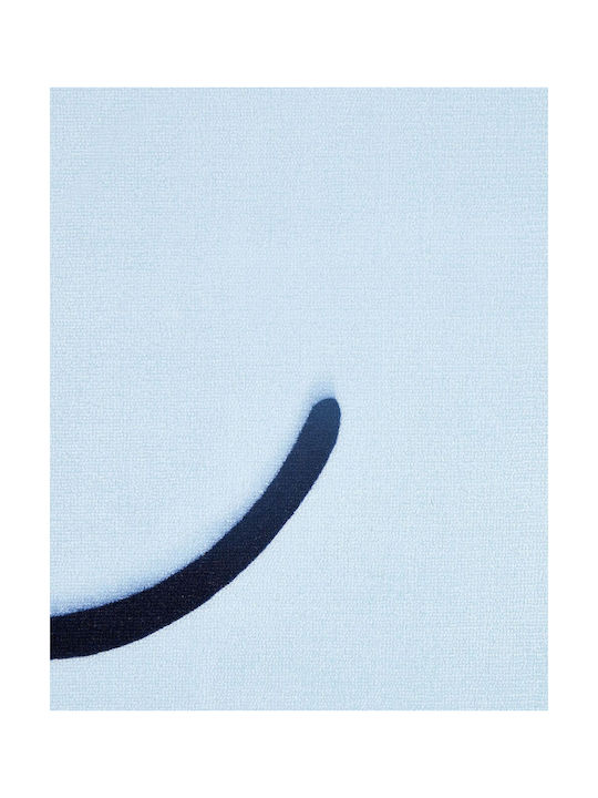 Children's Cloud-shaped Rug 90 X 120 Cm Blue Cumulus