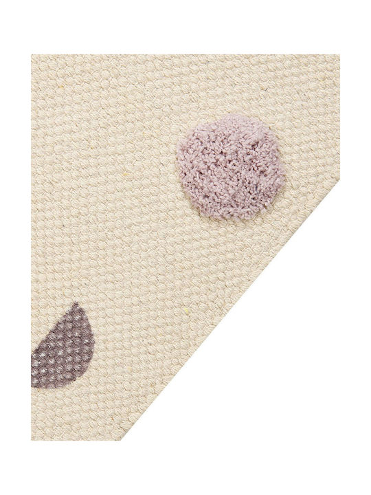 Multicolored Cotton Children's Rug 80 X 150 Cm Curup