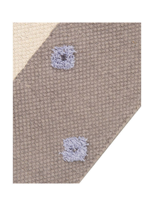 Cotton Children's Rug Llama Motif 80 X 150 Cm Brown Lubuk