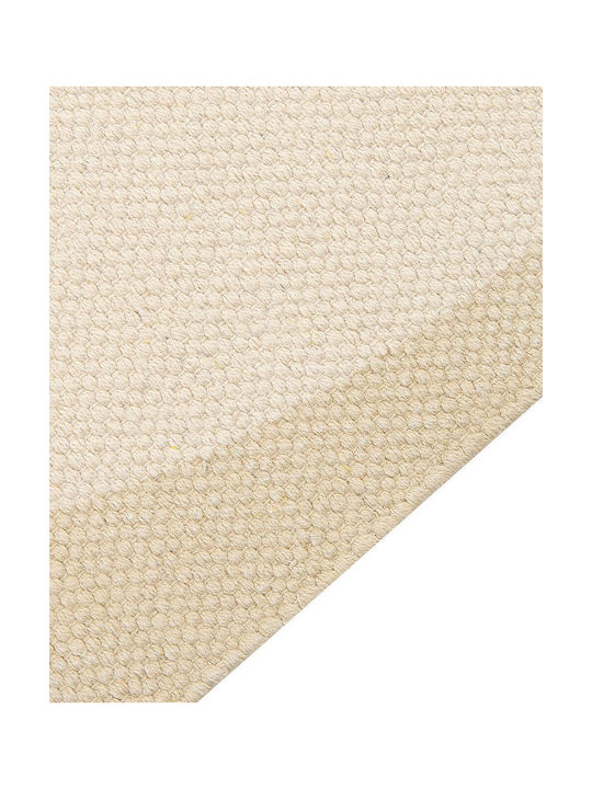 Cotton Children's Rug Bear Motif 80 X 150 Cm Beige Simau
