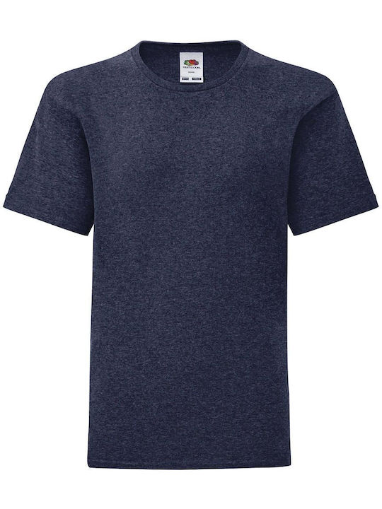 Fruit of the Loom Kids T-shirt Navy Blue