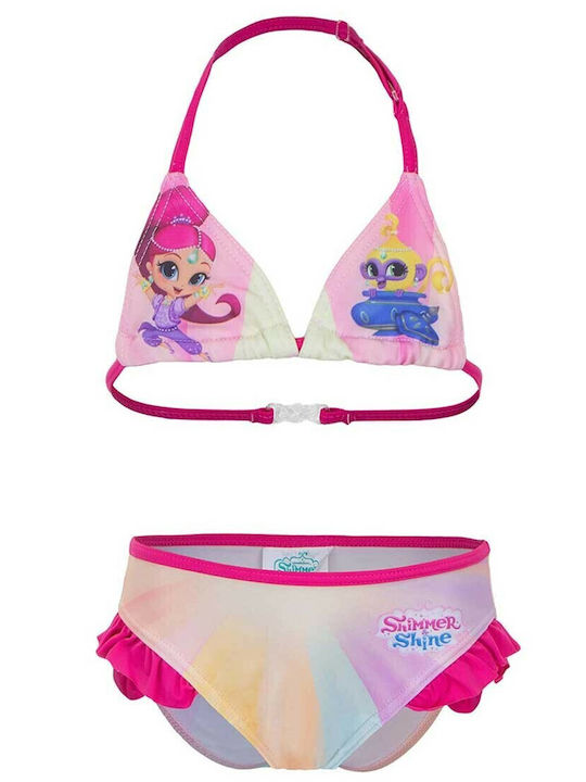 Alouette Shimmer & Shine Costum de baie pentru copii Bikini Roz