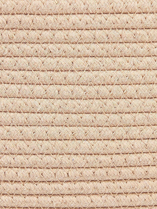 Set 2 Beige Cotton Baskets Gissar