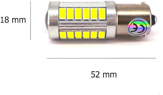 Led Bau15s Py21w 12-24v 17w Canbus