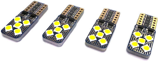 Led T10 W5w 12v-18v 4w Canbus 500lm