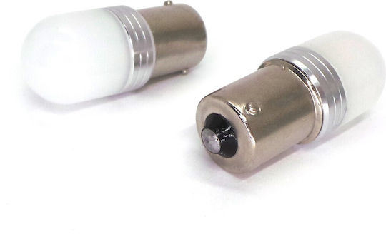 Led Ba15s P21w 12-24v Canbus Orange
