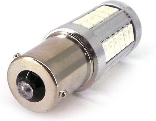 Led Bulb Bau15s Py21w 12-24v 17w Canbus Direction Usa Orange