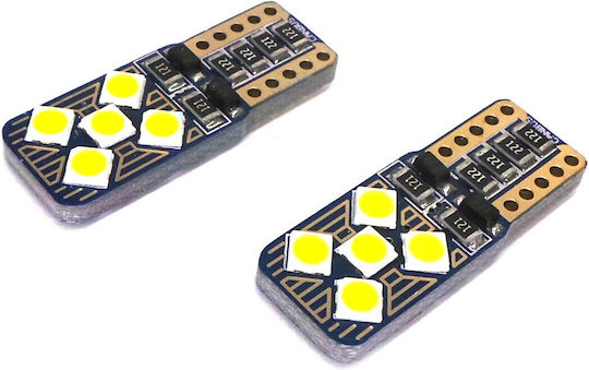 Led T10 W5w 12v-18v 4w Canbus 500lm