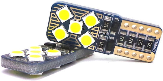 Led T10 W5w 12v-18v 4w Canbus 500lm