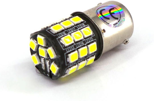 Led Ba15s P21w 12-24v Canbus Alb