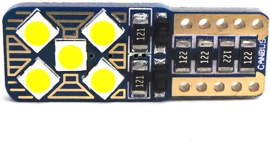 Led T10 W5w 12v-18v 4w Canbus 500lm