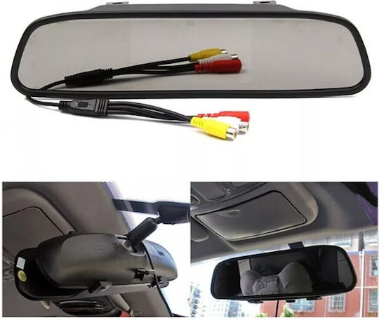 Reversing Camera Parking Sensors Screen In Mirror Set