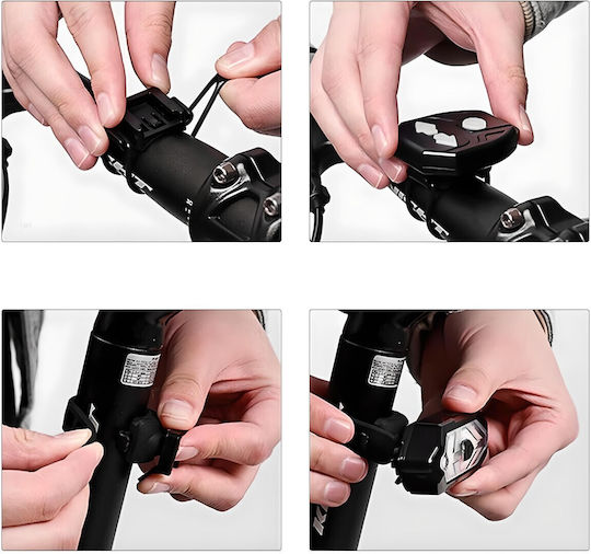Bicycle Lamp Red Light Usb Remote Control