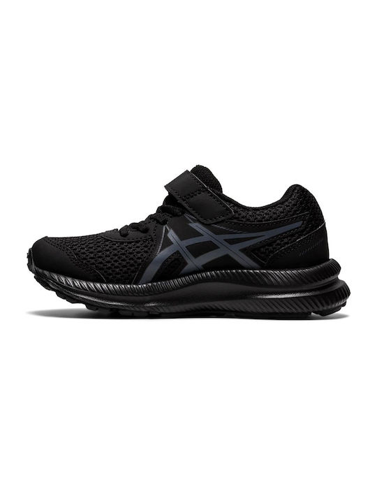 ASICS Contend 7 Kids Running Shoes Black