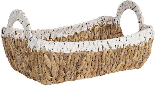 Beliani Set of Decorative Baskets Wicker 3 Pieces