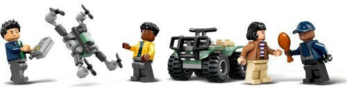 LEGO Jurassic World Allosaurus Transport Truck for Ages 8+ 588 Pieces