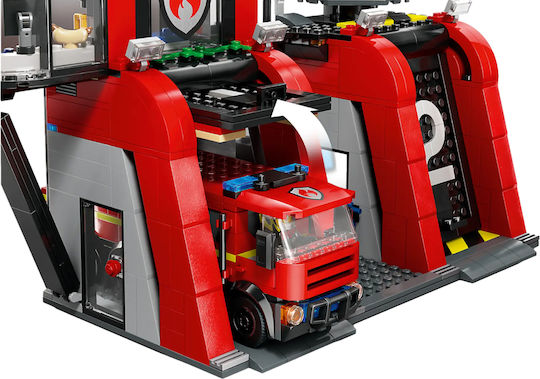 LEGO City Fire Station With Fire Truck for Ages 6+