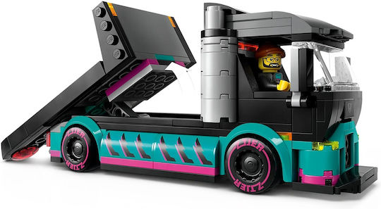 LEGO City Race Car And Car Carrier Truck για 6+ Ετών 328τμχ
