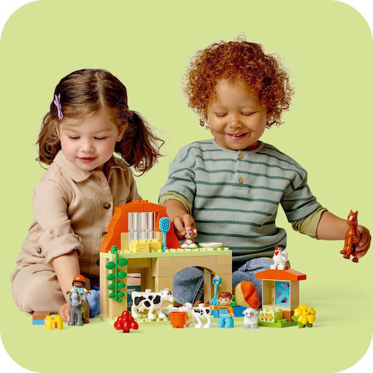 LEGO Duplo Caring For Animals At The Farm για 2+ Ετών 74τμχ