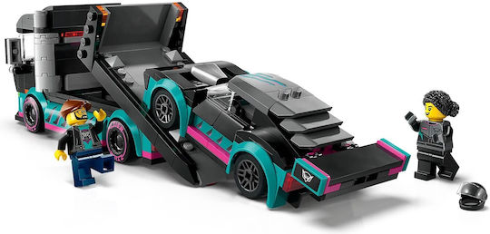 LEGO City Race Car And Car Carrier Truck για 6+ Ετών 328τμχ