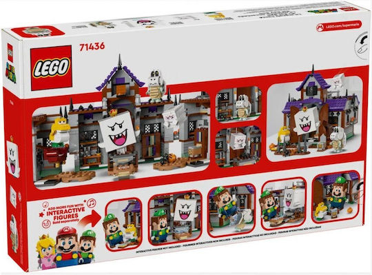 LEGO Super Mario King Boo's Haunted Mansion for Ages 8+ 932 Pieces