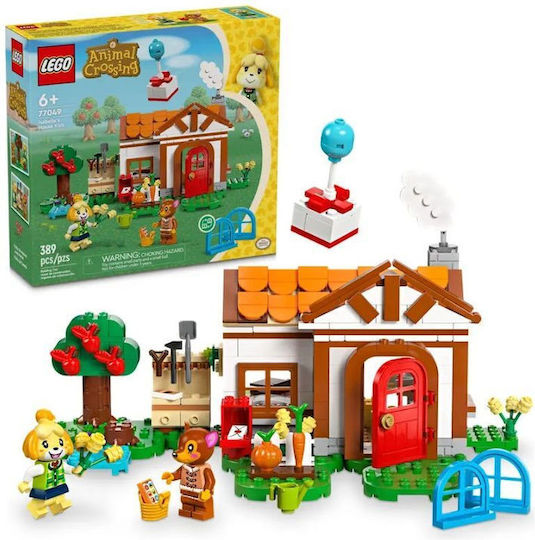 LEGO Animal Crossing Animal Crossing Isabelle's Haus Besuch für 6+ Jahre 389Stücke