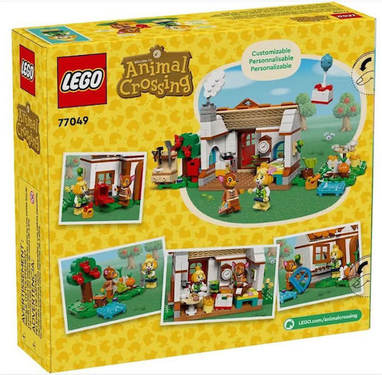 LEGO Animal Crossing Animal Crossing Isabelle's Haus Besuch für 6+ Jahre 389Stücke