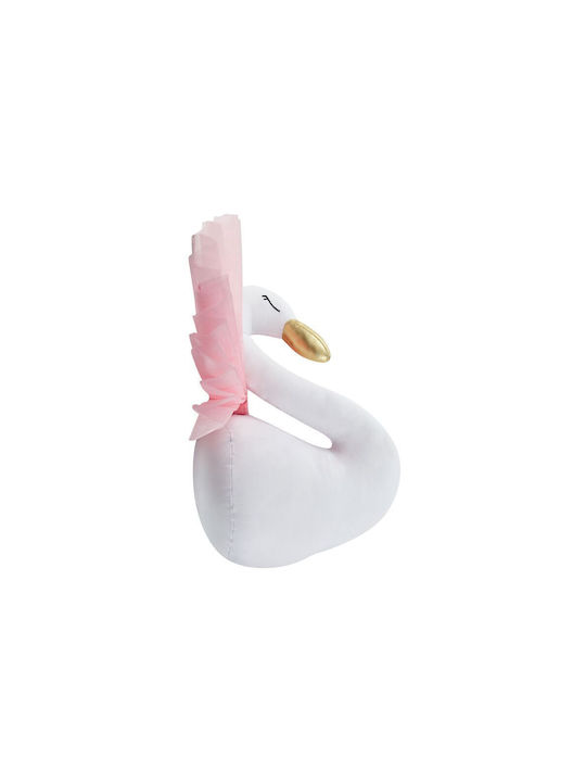 Plush Wall Decoration White Swan Odetta