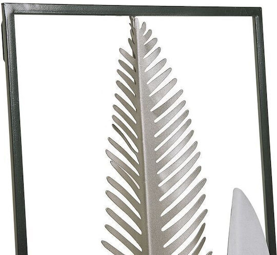 Decorațiune de perete argintiu-auriu Niobiu