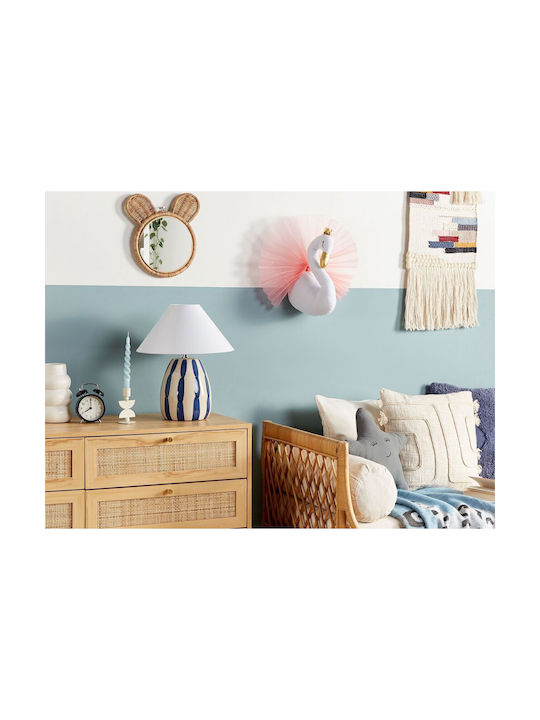 Plush Wall Decoration White Swan Odetta