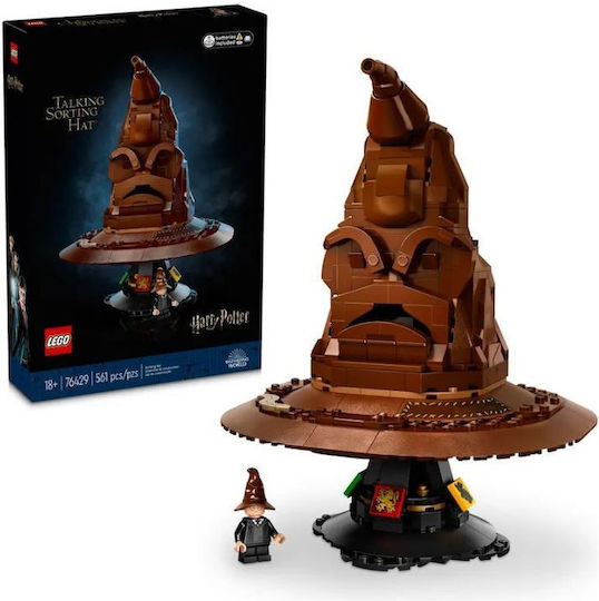 LEGO Harry Potter Talking Sorting Hat for 18+ Years 561 Pieces