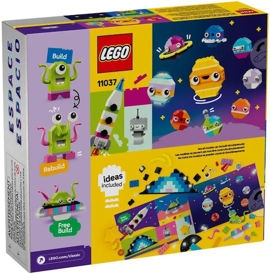 LEGO Lego Klassiker Kreativer Raum Planeten für 5+ Jahre 450Stücke