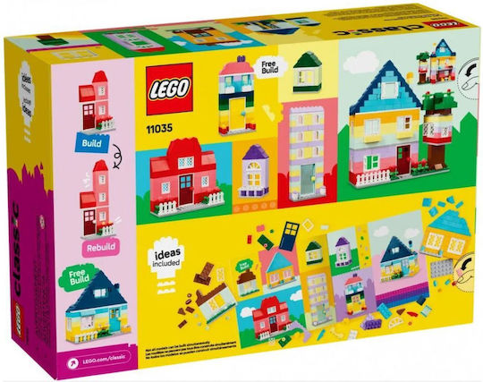 LEGO Classic Creative Houses Pentru 4+ Ani 850 Bucăți