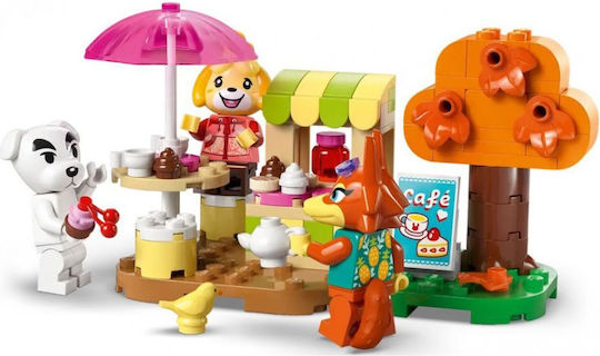 LEGO Animal Crossing Concert La Plaza Pentru 7+ Ani 550 Bucăți