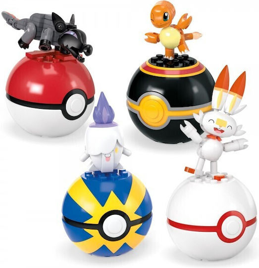 Mega Bloks Pokemon Building Blocks For Age 6+ 105 Pieces