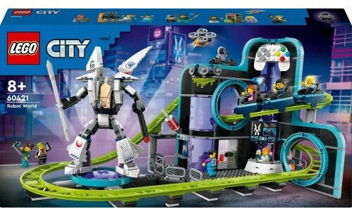 LEGO City Robot World Roller-Coaster Park for 8+ Years 986 Pieces