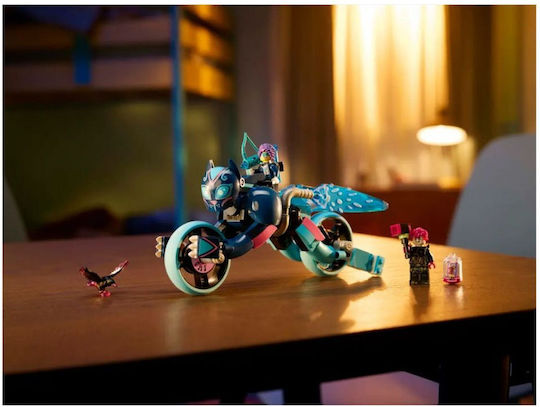 LEGO DREAMZzz Motocicleta Pisicii Lui Zoey Pentru 7+ Ani 260 Bucăți