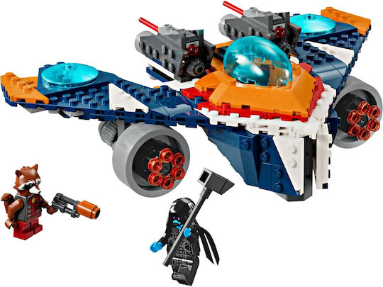 LEGO Marvel Rocket's Warbird Vs Ronan for Ages 8+ 290 Pieces