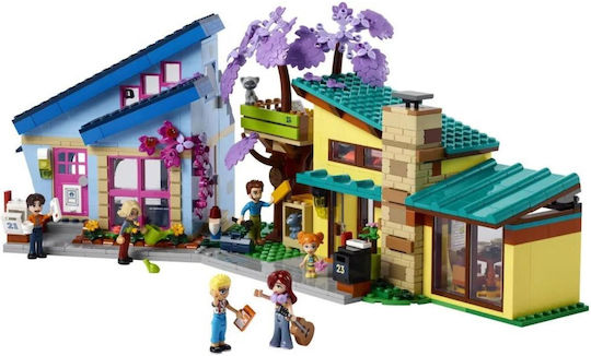 LEGO Friends Olly und Paisleys Familienhäuser für 7+ Jahre 1126 Stück
