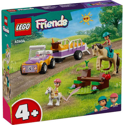 Lego Friends Horse And Pony Trailer for 4+ Years