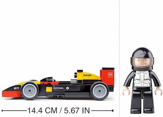 Sluban Τουβλάκια Racing Car για 6-12 Ετών 120τμχ