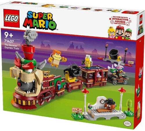 LEGO Super Mario The Bowser Express Train for Ages 9+ 1392 Pieces